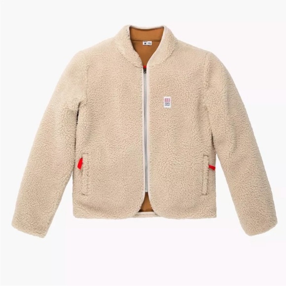 Topo Designs Reversible Sherpa Fleece Jacket - Picture 2 of 7